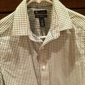 GAP Premium Quality Green-Checked Shirt; X-SM $8